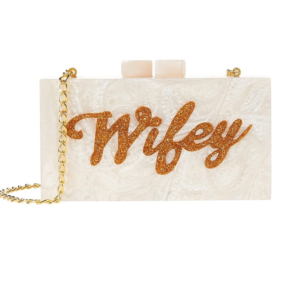 NWT Lulu Wifey Crossbody Clutch